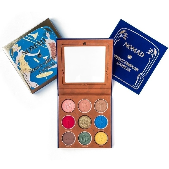 Nomad Other - NIB NOMAD Venice-Simplon Express Palette CARRY-ON EYESHADOW PALETTE